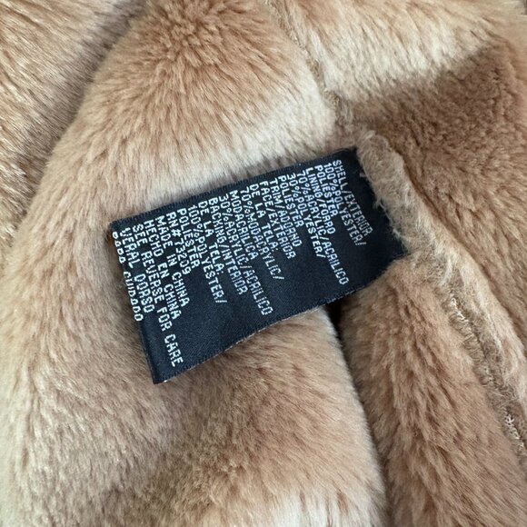 Vintage Marvin Richards Penny Lane Coat Size Large Faux Suede / Fur - Picture 9 of 9